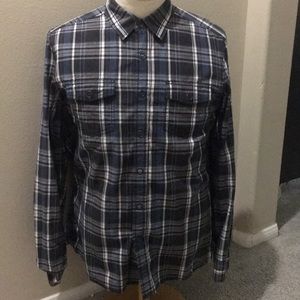 Kenneth Cole Men’s Flannel Dress Shirt